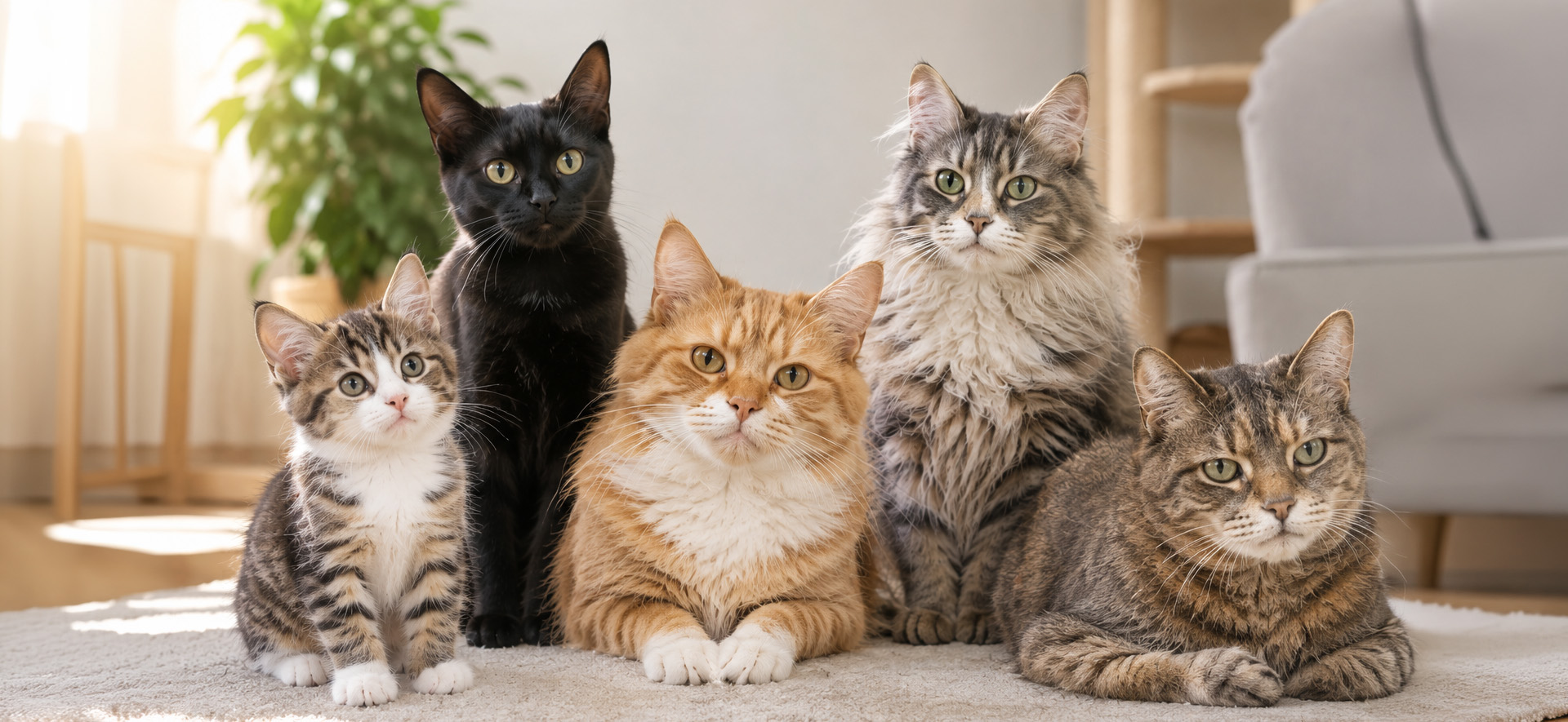 etapas de la vida de un gato